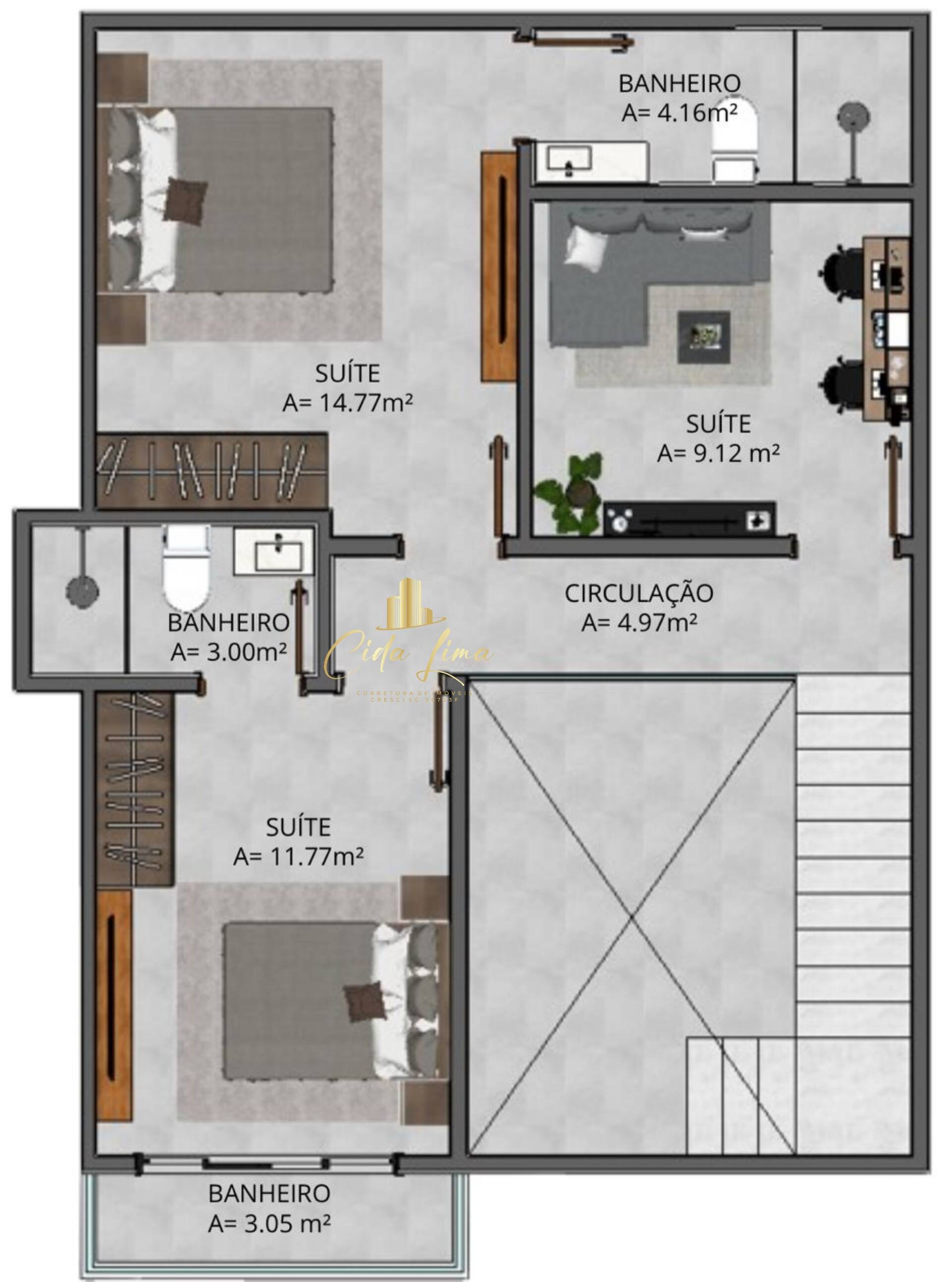 Casa, 3 quartos, 130 m² - Foto 2