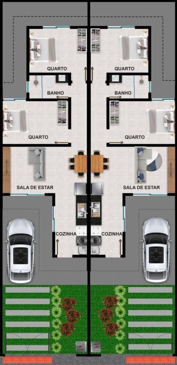 Casa, 2 quartos, 48 m² - Foto 15