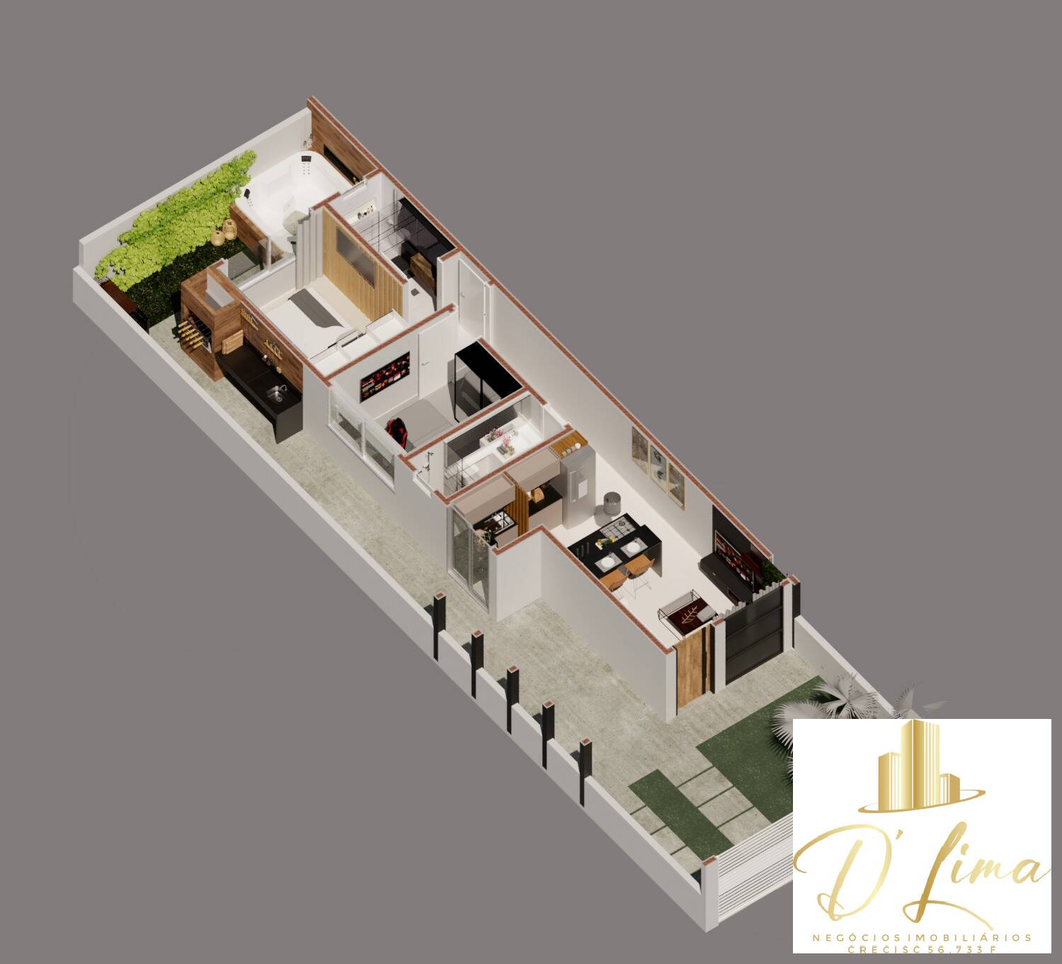 Casa, 2 quartos, 70 m² - Foto 3